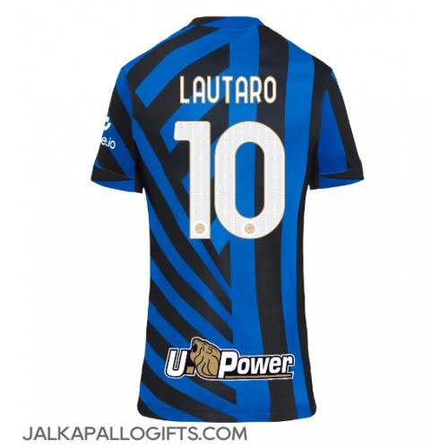 Inter Milan Lautaro Martinez #10 Kotipaita Naiset 2024-25 Lyhythihainen